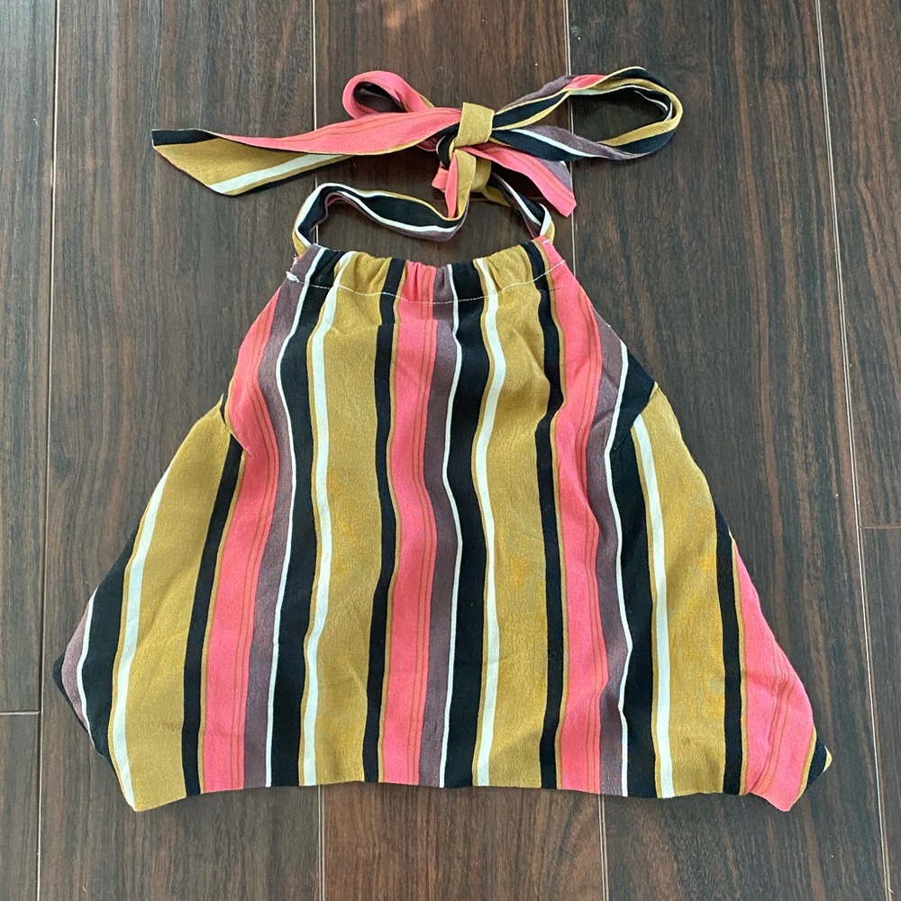 Nectar Clothing Stripe Halter Top